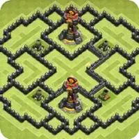 Mapy dla Clash Of Clans