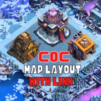 Bố cục cơ sở COC 2024 - COC MAP