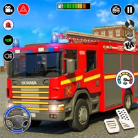 Feuerwehrmann: Feuerwehrauto-Spiele