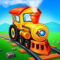 Jeux de train pour enfants : gare