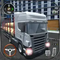 Transport de marfă de camioane adevărate 3D