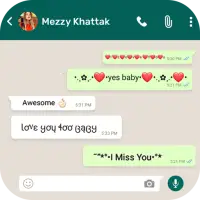 Stil de chat pentru WhatsApp