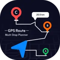 GPS Route Multi Stop Planner