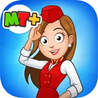 My Town Airport games for kids