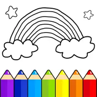 Coloring games for kids: 2-5 y