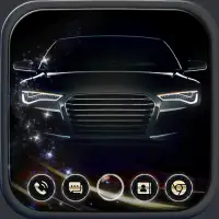 Black Car Launcher Theme