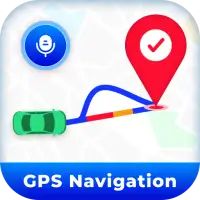 GPS Voice Navigation Route Map