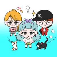 K-Pop Webtoon Character Mini